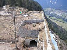 die Festung Schlosskopf